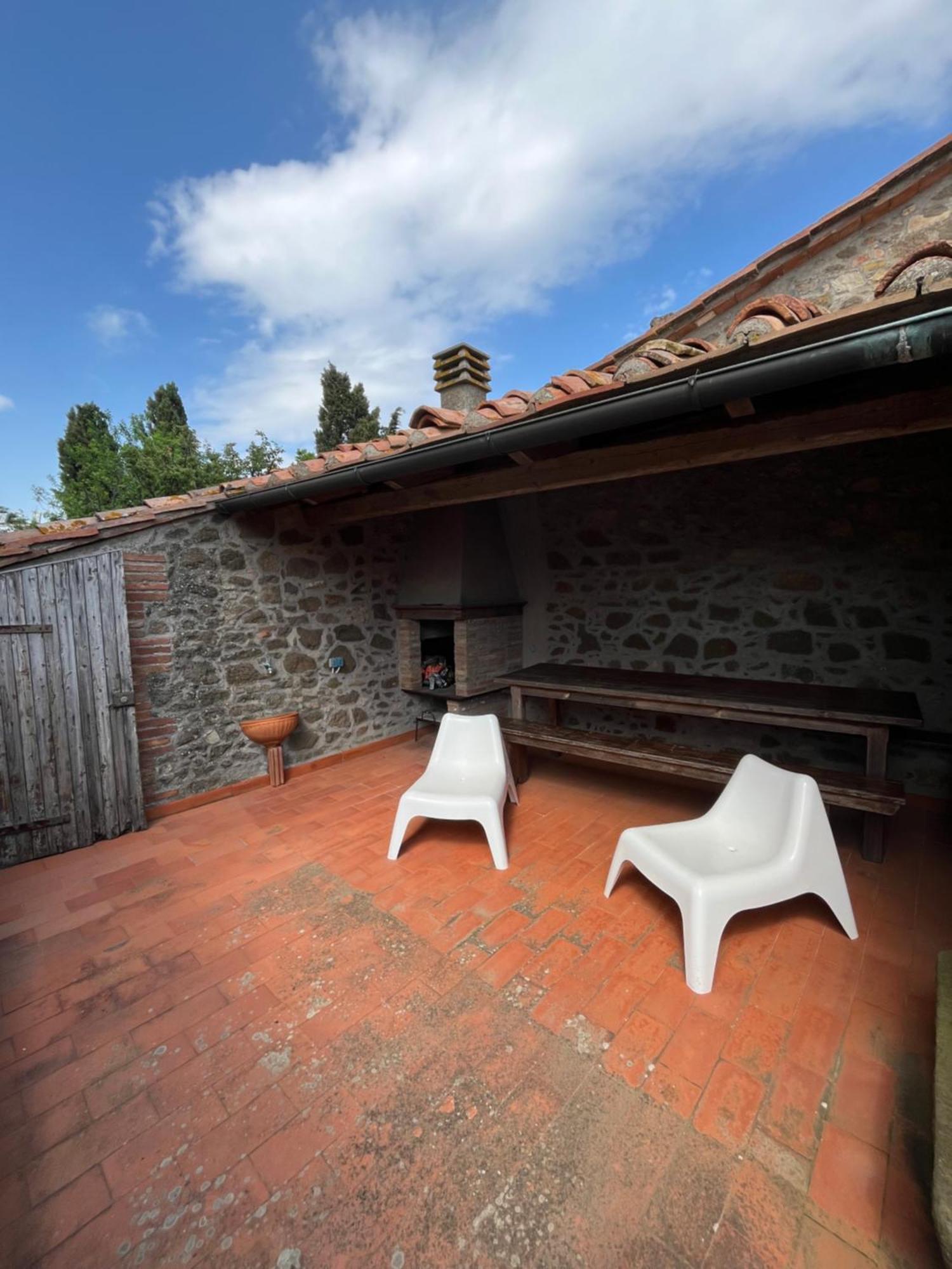 Le Civette Apartman Montecatini Val di Cecina Kültér fotó